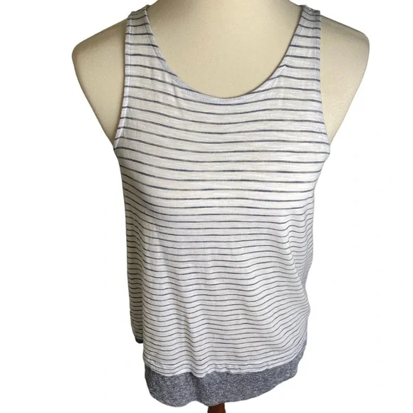 Vince Striped Tank Top - Picture 1 of 3